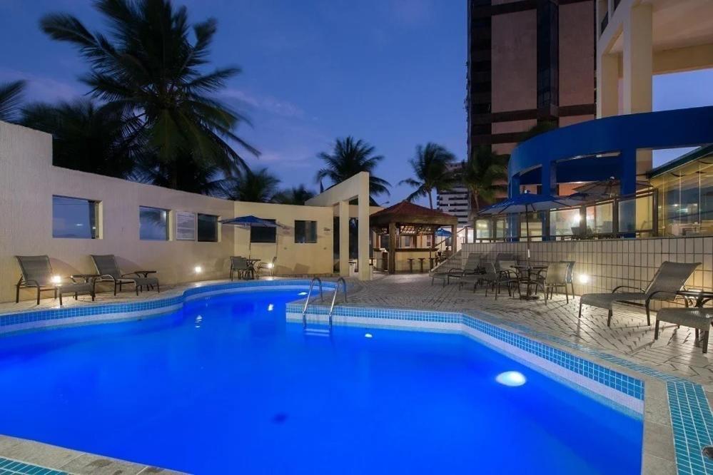 Flat 10 Andar Hotel Costa Mar Acesso Direto Praia Жабуатан-дус-Гуарарапис Экстерьер фото