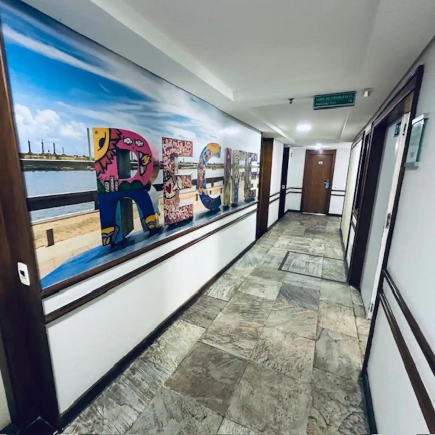 Flat 10 Andar Hotel Costa Mar Acesso Direto Praia Жабуатан-дус-Гуарарапис Экстерьер фото