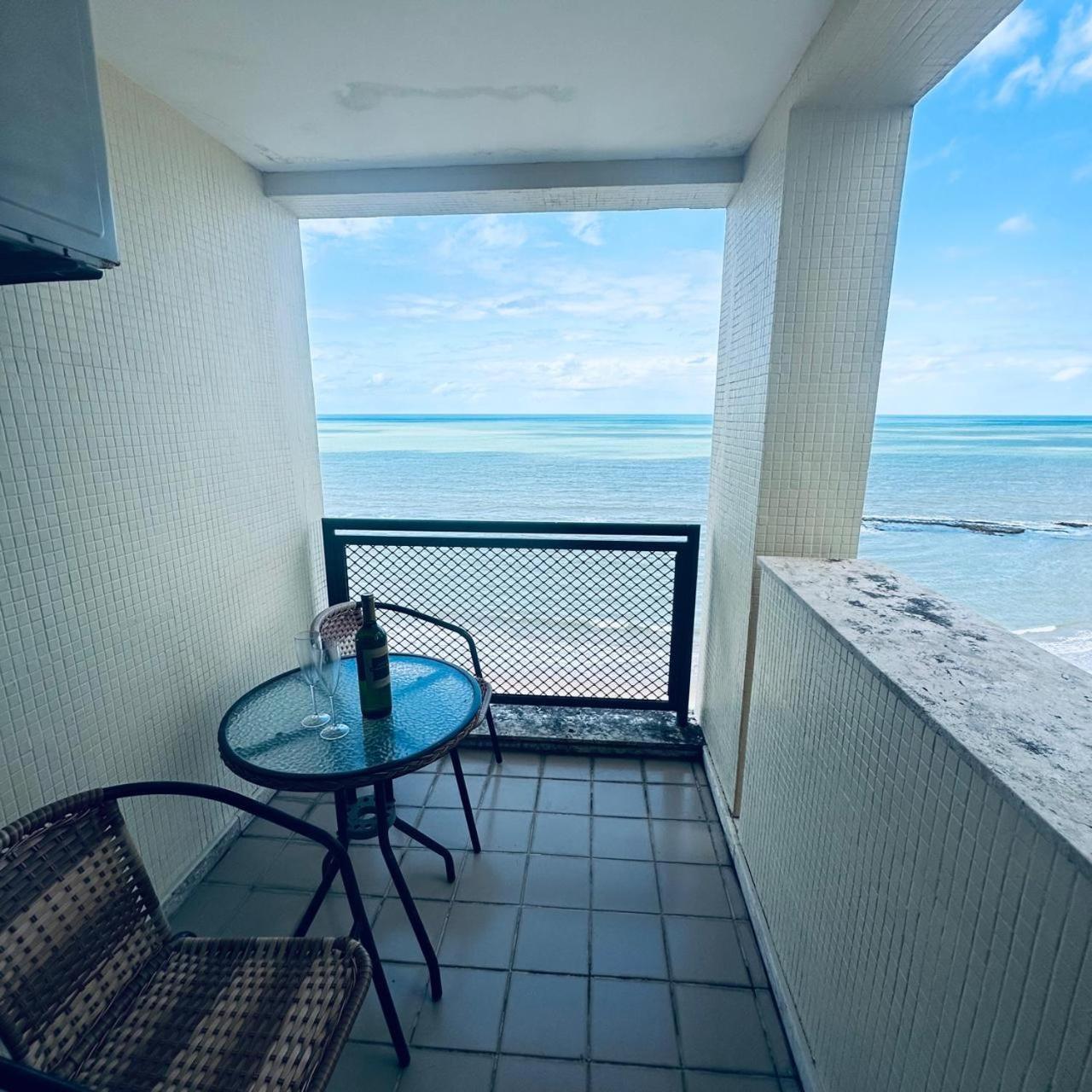 Flat 10 Andar Hotel Costa Mar Acesso Direto Praia Жабуатан-дус-Гуарарапис Экстерьер фото